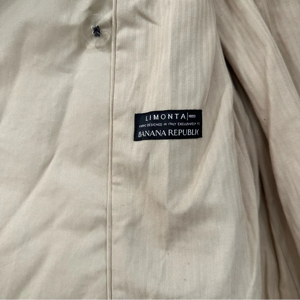 BANANA REPUBLIC trench coat SzS - Picture 5 of 11